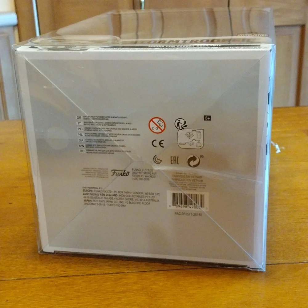 Large 10" Funko Pop STORMTROOPER #391 Star Wars Celebration Bobble Head - Picture 8 of 8